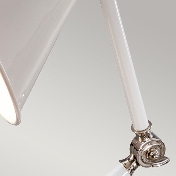 Elstead PV-ELEMENT-WPN - Lampada da tavolo PROVENCE ELEMENT 1xE27/60W/230V bianco