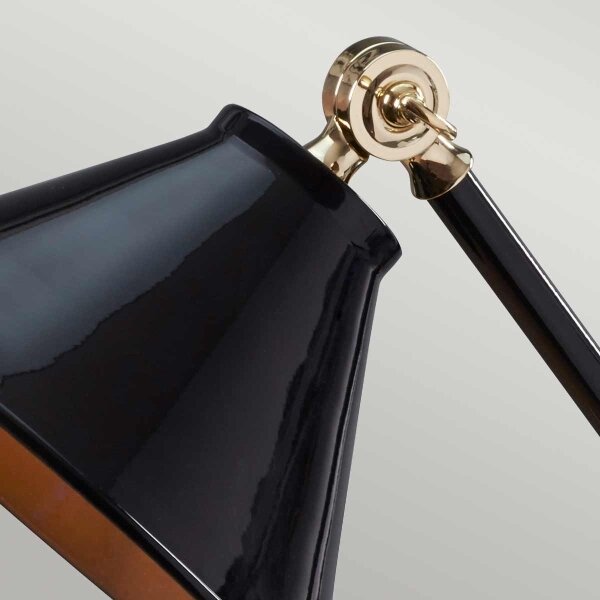 Elstead PV-ELEMENT-BPB - Lampada da tavolo PROVENCE ELEMENT 1xE27/60W/230V nero