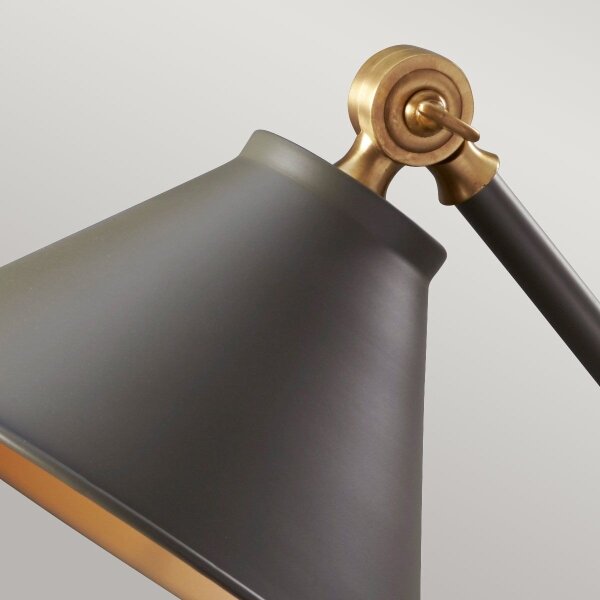 Elstead PV-ELEMENT-GAB - Lampada da tavolo PROVENCE ELEMENT 1xE27/60W/230V grigio