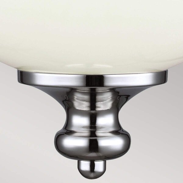 Feiss FE-PARKMAN-PS-PN - Lampadario a sospensione con catena PARKMAN 1xE27/60W/230V