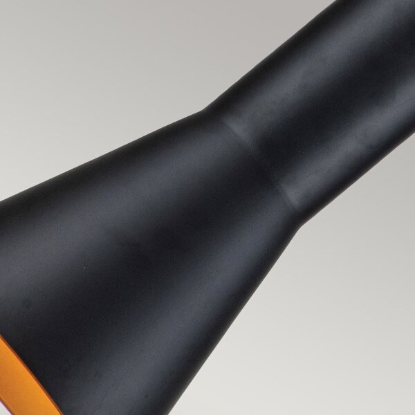 Elstead ETOILE-P-M-MB - Lampadario a sospensione con filo ETOILE 1xE27/60W/230V diametro 17,8 cm nero