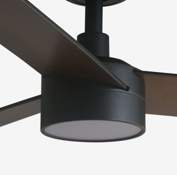 FARO 34298WT-1TW - LED Ventilatore dimmerabile RUDDER L LED/18W/230V nero diametro 132 cm WT + TC