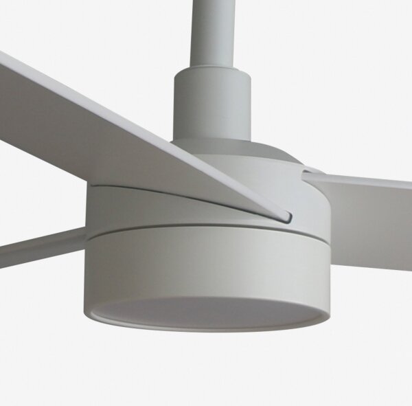 FARO 34297WT-1TW - LED Ventilatore dimmerabile RUDDER L LED/18W/230V bianco diametro 132 cm WT + TC