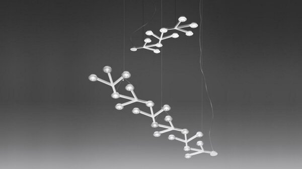 Artemide 1578050APP - Lampadario a sospensione con filo LED dimmerabile NET LED/45W/230V 3000K