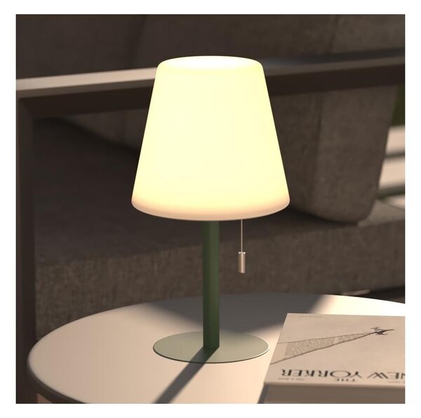 Atmosphera - LED RGB Ricaricabile per esterni lampada da tavolo ZACK LED/3,7V IP44 verde