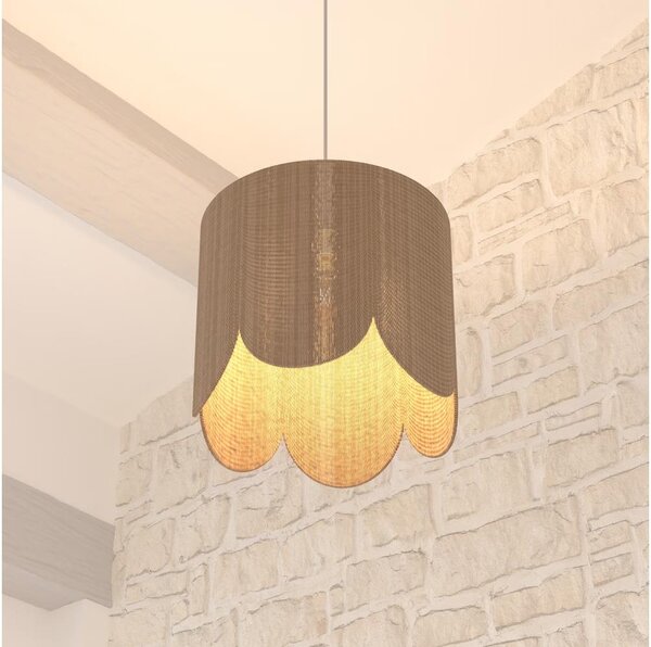 Atmosphera - Lampadario a sospensione con filo JANICE 1xE27/40W/230V iuta