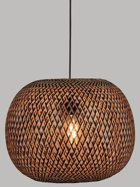Atmosphera - Lampadario a sospensione con filo SINAI 1xE27/40W/230V bambù