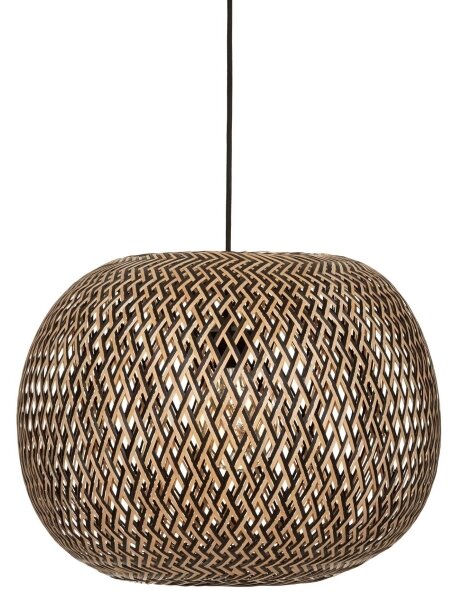 Atmosphera - Lampadario a sospensione con filo SINAI 1xE27/40W/230V bambù