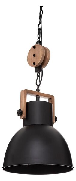 Atmosphera - Lampadario a sospensione con filo SILAS 1xE27/40W/230V pino