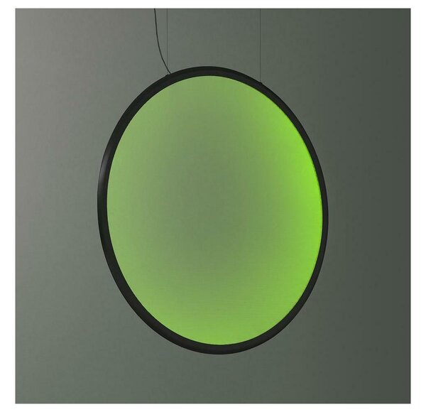 Artemide 1994330APP - LED RGBW Lampadario dimmerabile a sospensione con filo DISCOVERY LED/79W/230V nero