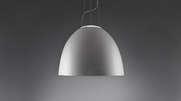 Artemide A242910 - Lampadario a sospensione con filo NUR 2xR7s/11W/230V grigio
