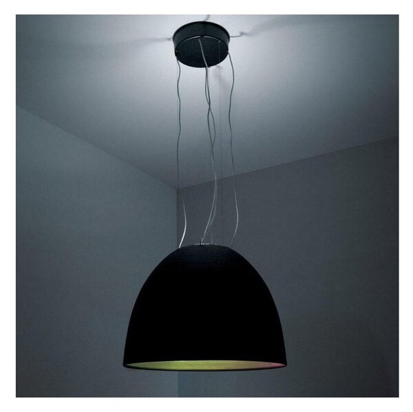 Artemide A242900 - Lampadario a sospensione con filo NUR 2xR7s/11W/230V antracite