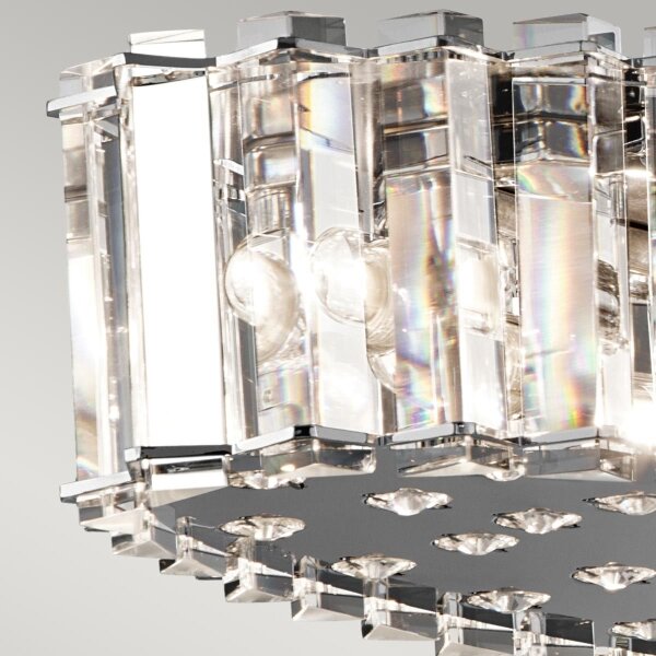 Kichler KL-CRYSTAL-SKYE-I-L-LED Koupelnový lampadario CRYSTAL SKYE 12xG9/3W/230V IP44