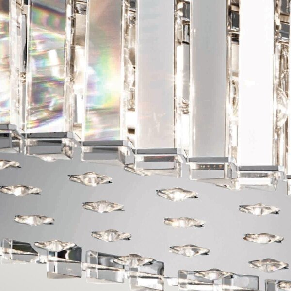 Kichler KL-CRYSTAL-SKYE-I-L-LED Koupelnový lampadario CRYSTAL SKYE 12xG9/3W/230V IP44
