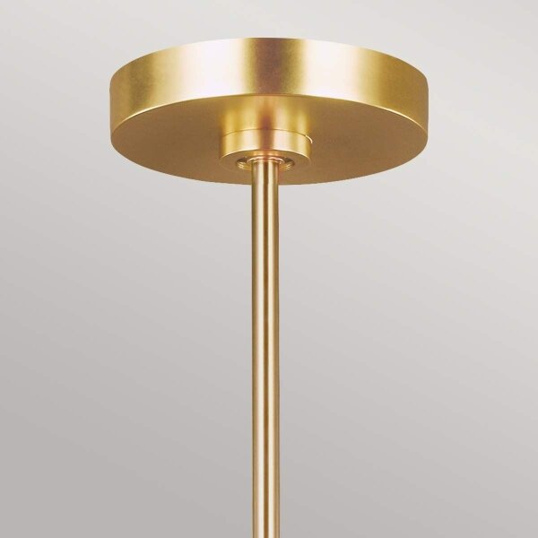 Feiss FE-JAX10-BB - Lampadario a sospensione con supporto rigido LED JAX 10xG9/3W/230V oro