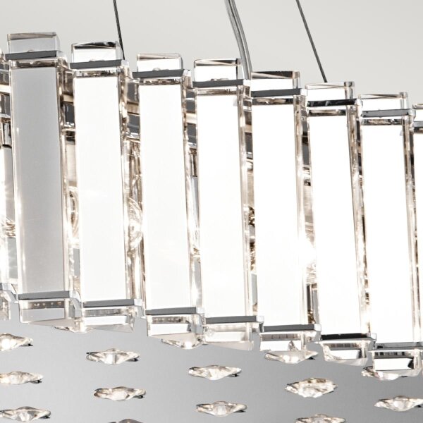 Kichler KL-CRYSTAL-SKYE-I-L-LED Koupelnový lampadario CRYSTAL SKYE 12xG9/3W/230V IP44
