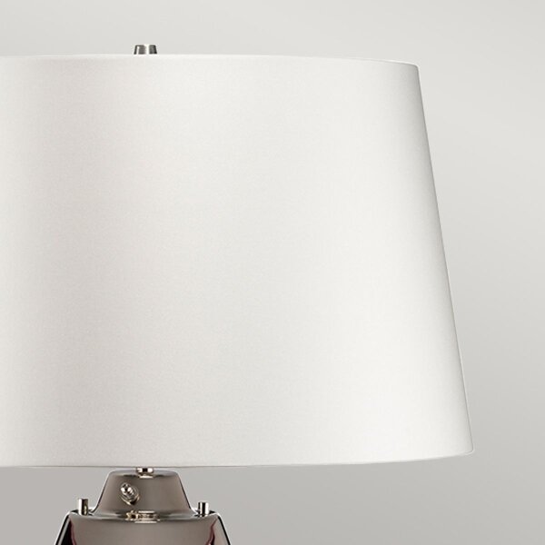 Elstead LENA-TL-L-PLUM-OWSS-Lampada da tavolo LED LENA 1xE27/40W/230V 74cm rosa/bianco