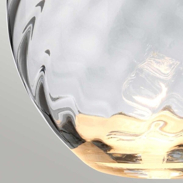 Elstead LENA-TL-L-SMOKE - Lampada da tavolo LED LENA 1xE27/40W/230V 74 cm grigio