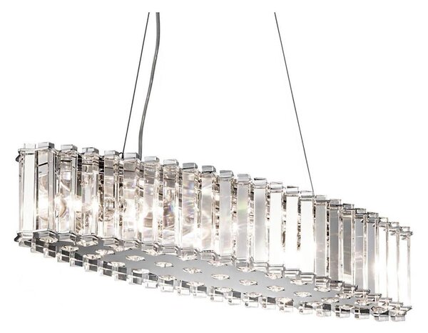 Kichler KL-CRYSTAL-SKYE-ISLE-LED Lampadario da bagno CRYSTAL SKYE 8xG9/3W/230V IP44