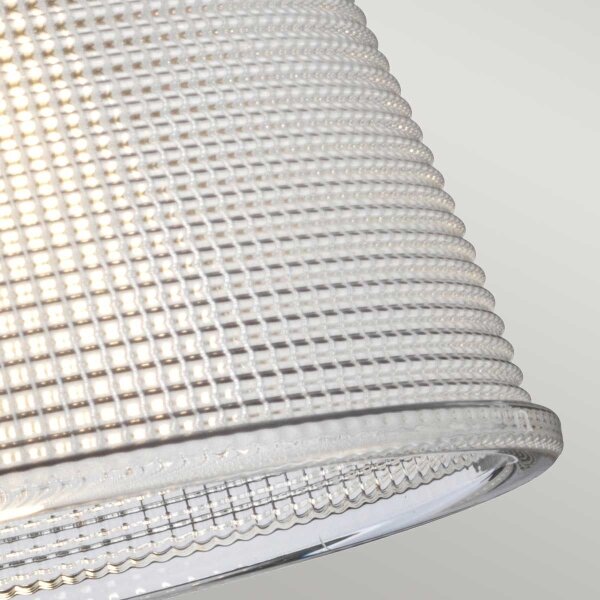 Quoizel QZ-DUBLIN1-PNBR - Lampada LED da bagno DUBLIN 1xG9/3W/230V IP44 oro