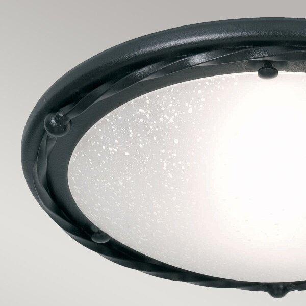 Elstead PB-F-B-BLACK - Plafoniera PEMBROKE 1xE27/60W/230V nero