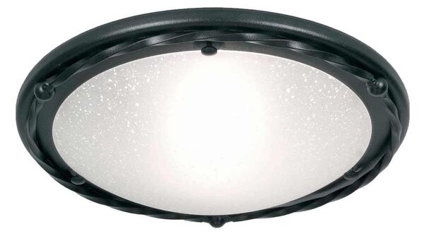 Elstead PB-F-B-BLACK - Plafoniera PEMBROKE 1xE27/60W/230V nero