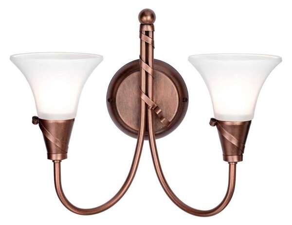 Elstead EM2-COPPER - Applique EMILY 2xE14/40W/230V
