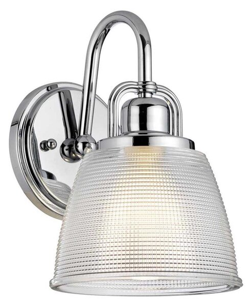 Quoizel QZ-DUBLIN1-PC - Lampada LED da bagno DUBLIN 1xG9/3W/230V IP44 cromo
