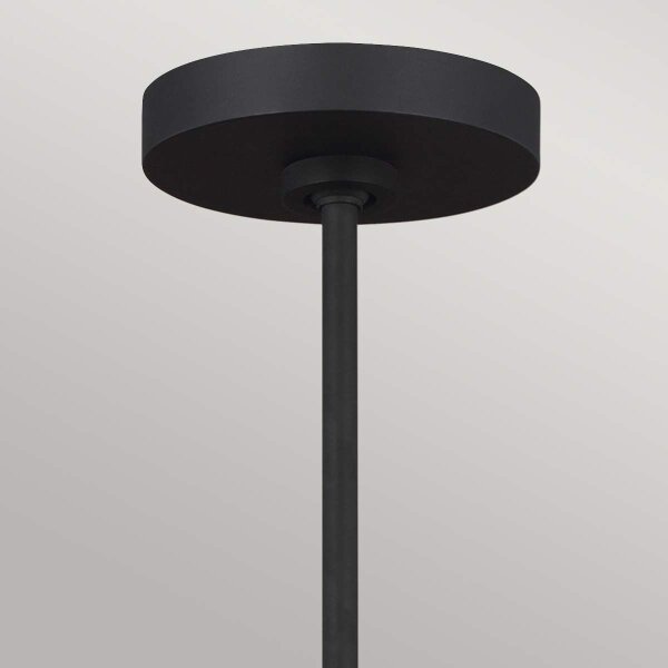 Feiss FE-JAX10-MB - Lampadario a sospensione con supporto rigido LED JAX 10xG9/3W/230V nero/oro
