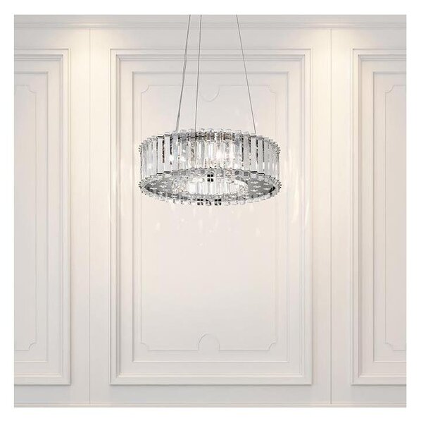 Kichler KL-CRYSTAL-SKYE-P-A- LED Lampadario da bagno CRYSTAL SKYE 6xG9/3W/230V IP44