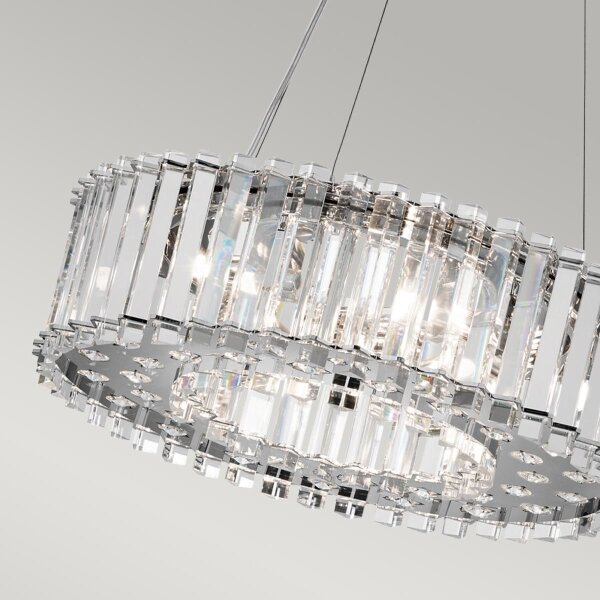 Kichler KL-CRYSTAL-SKYE-P-A- LED Lampadario da bagno CRYSTAL SKYE 6xG9/3W/230V IP44