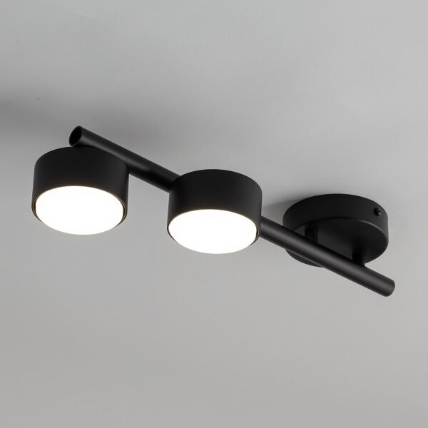 Faretto PUNTO 2xGX53/12W/230V nero