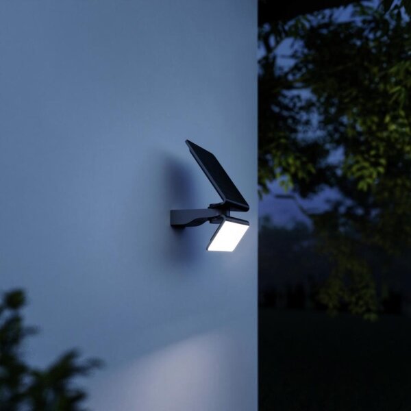 Steinel 081973 - Riflettore LED solare con sensore XSolar LS ONE LED/1,2W/3,3V