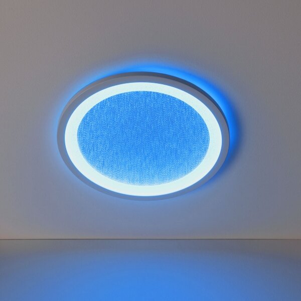 Brilliant -Plafoniera LED RGB dimmerabile TANIDA LED/22W/230V 3000-6500+RC