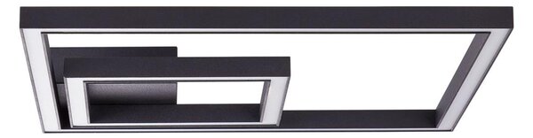 Brilliant - Plafoniera LED QUON LED/24W/230V 3000K 40x40 cm nero