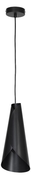Lampadario ROLL 1 1xE27/60W nero
