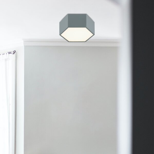 Argon 8784 - Plafoniera LED LIBERO LED/12W/230V 3000K grigio