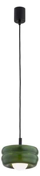 Argon 8815 - Lampadario a sospensione con filo TEVO 1xG9/4,5W/230V verde