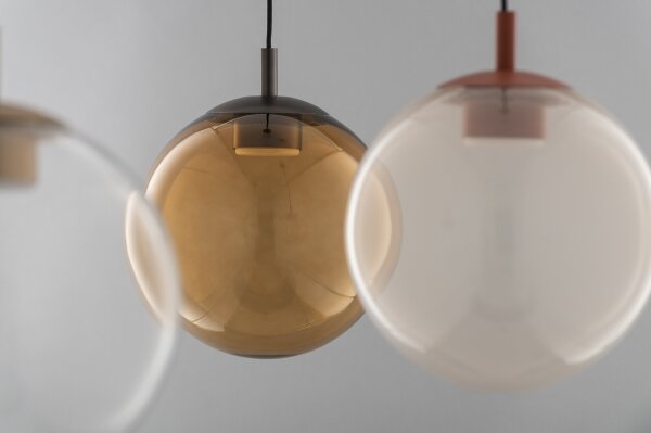 Argon 8829 - Lampadario a sospensione con filo SACRAMENTO 1xGX53/8W/230V limpido/marrone