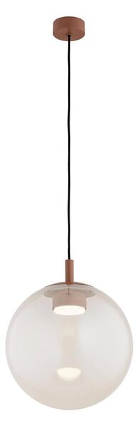 Argon 8829 - Lampadario a sospensione con filo SACRAMENTO 1xGX53/8W/230V limpido/marrone