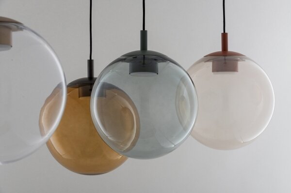 Argon 8830 - Lampadario a sospensione con filo SACRAMENTO 1xGX53/8W/230V verde/fumé