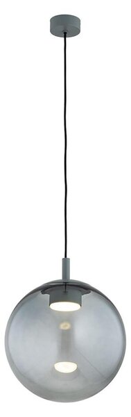 Argon 8830 - Lampadario a sospensione con filo SACRAMENTO 1xGX53/8W/230V verde/fumé