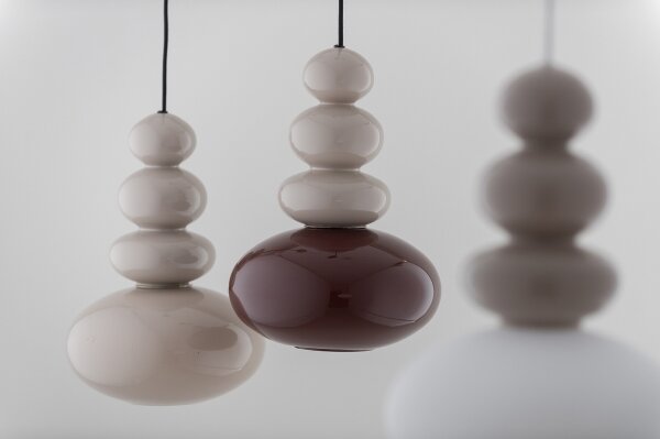 Argon 8820 - Lampadario a sospensione con filo DIEGO 1xGU10/5W/230V marrone/grigio