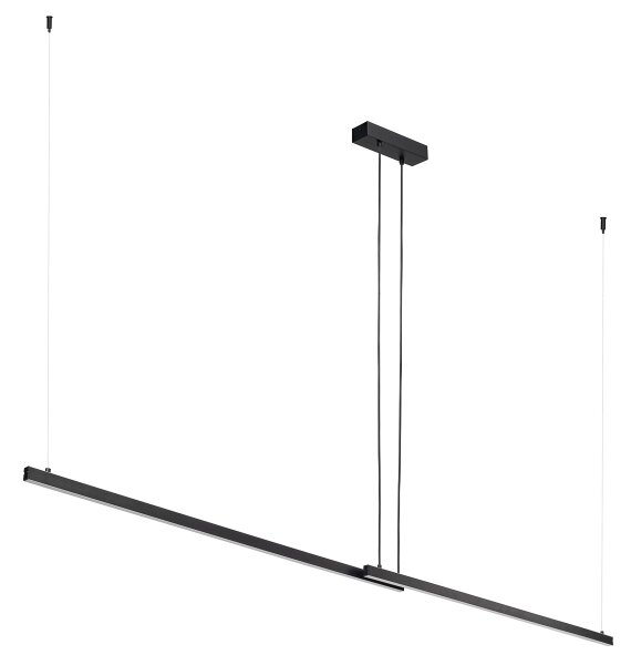 Argon 8838 - Lampadario LED a sospensione con filo MIAMI LED/74W/230V 3000K nero