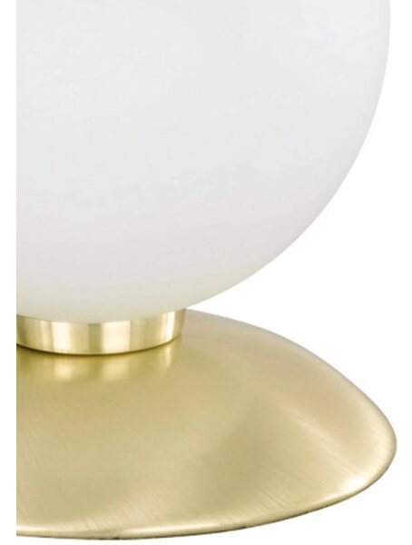 Paul Neuhaus 4437-60 - Lampada da tavolo BUBBA 1xG9/28W/230V con dimmer a sfioramento, dorata