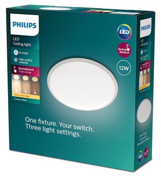 Philips - Plafoniera LED dimmerabile SCENE SWITCH LED/12W/230V