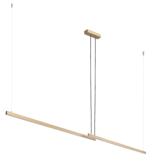 Argon 8839 - Lampadario LED a sospensione con filo MIAMI LED/74W/230V 3000K oro