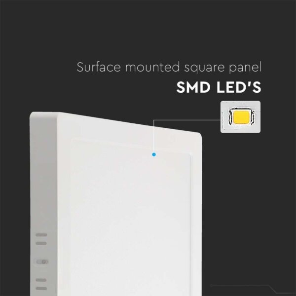 Plafoniera LED LED/6W/230V 4000K 12x12 cm bianco