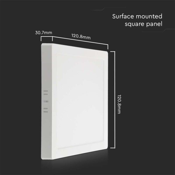 Plafoniera LED LED/6W/230V 4000K 12x12 cm bianco