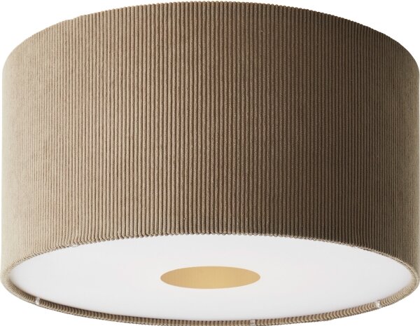 Brilliant - Plafoniera TONY 1xE27/20W/230V diametro 45 cm marrone